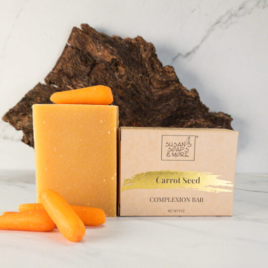 Susan Svec's Carrot Seed Complexion Soap for glowing skin