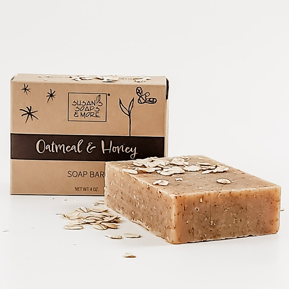 Oatmeal & Honey Soap is a sensitive skin soap