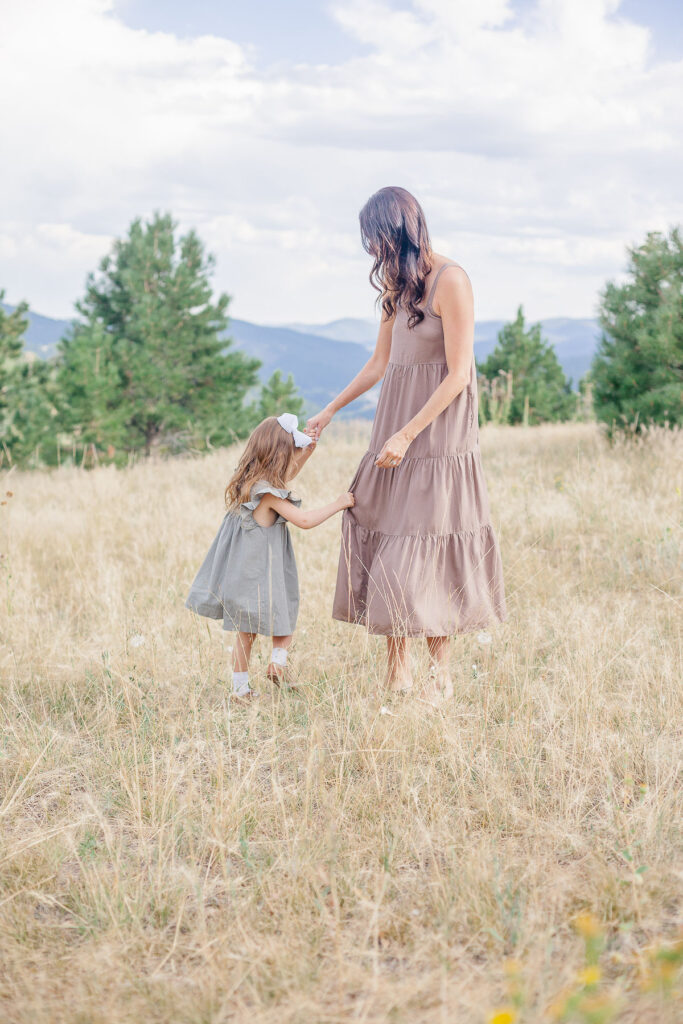 Mother and daughter

